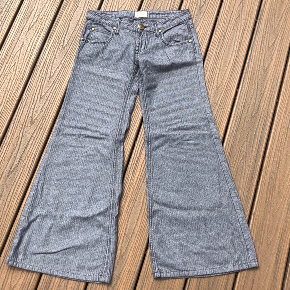 Free people Low Rise Wide Legged Pants - Picture 3 of 5